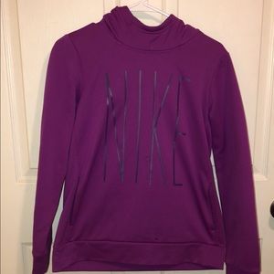 purple nike hoodie